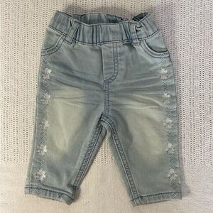 First Impressions Blue Elastic Waist Jeans